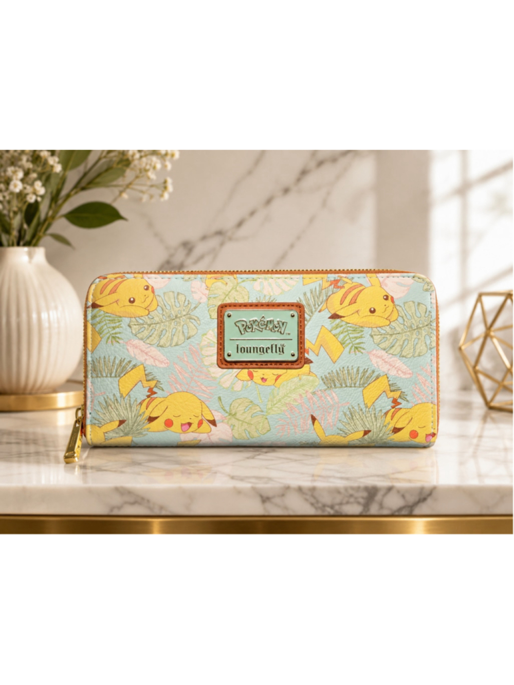 Loungefly Pokemon Pikachu Wallet Blue Yellow - Picture 1 of 11